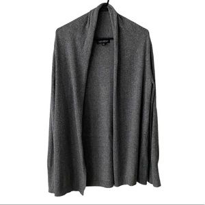 Banana Republic Italian Yarn Gray Open Cardigan M